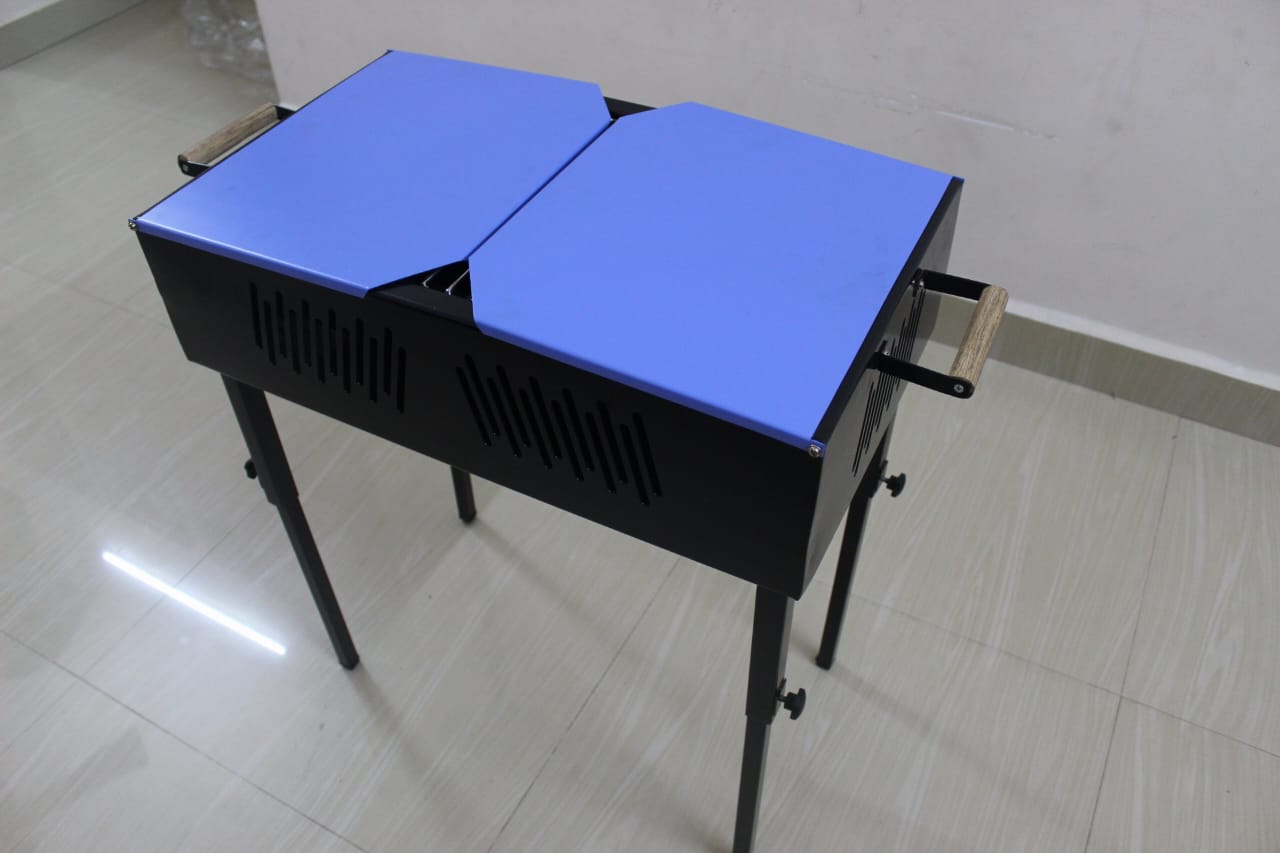 Grillon BBQ Grill Rental Blue top view